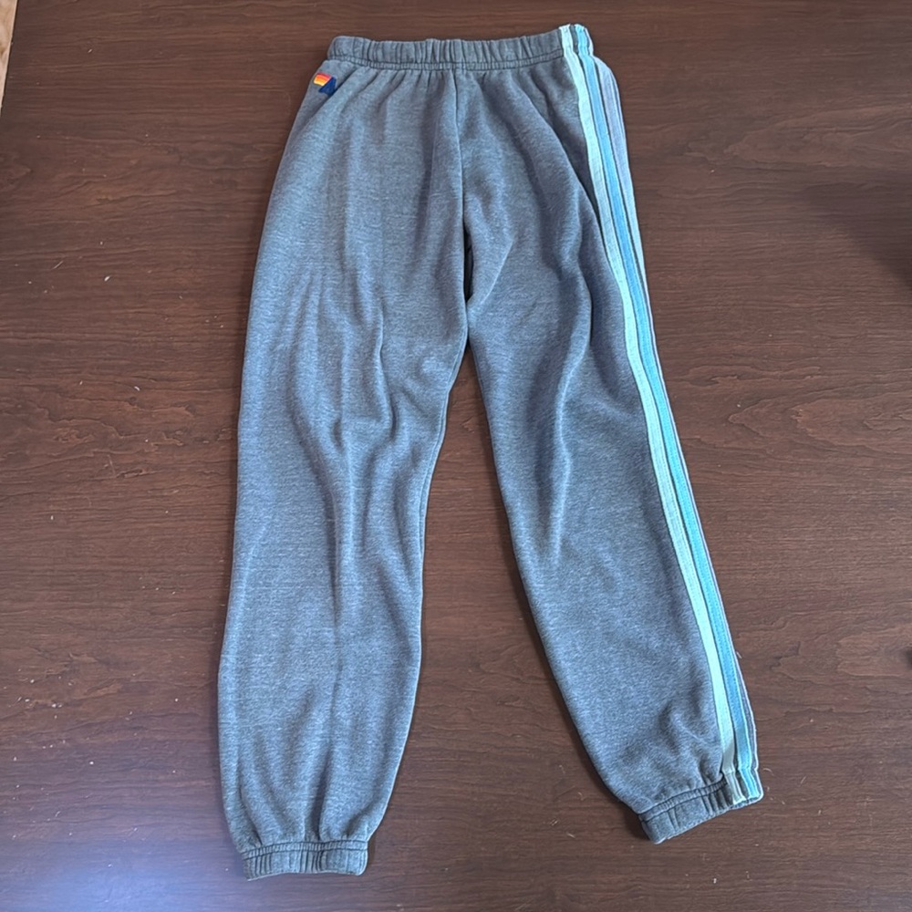 Women’s Aviator Nation 5 Stripe size small sweatpants